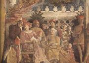 Andrea Mantegna The Gonzaga Family and Retinue finished (mk080 Sweden oil painting artist